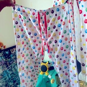 Authentic M&M’s multi-color pj set!
